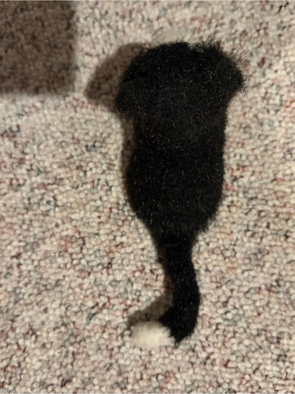 American girl doll cat licorice black  & White Plush Cat Toy